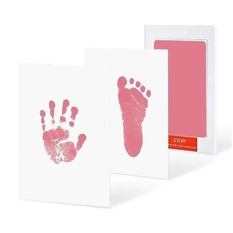 DIY Newborn Baby Footprints and Handprint Ink Pads Kits Photo Frame Toddlers Souvenir Accessories Safe Baby Shower Infants Gift